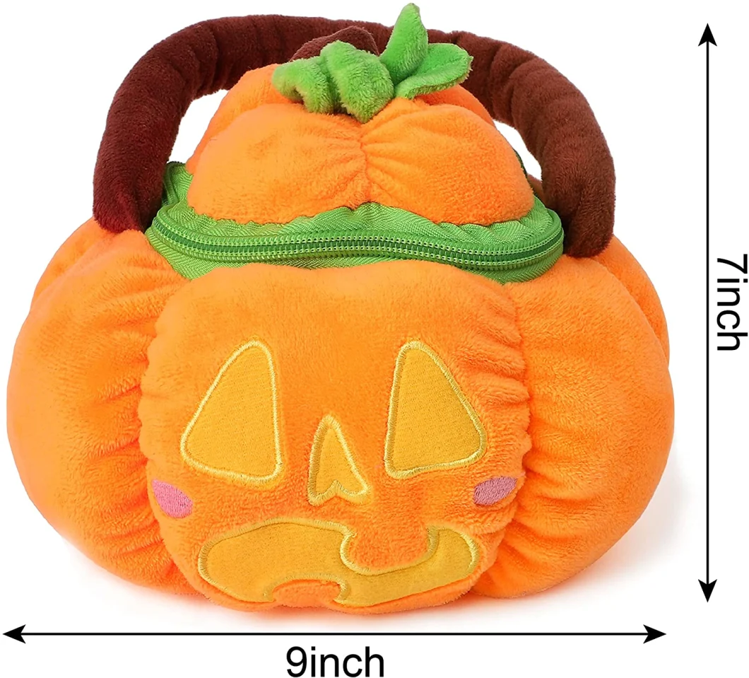 Custom Halloween Festival Factory Cute Custom Fancy Pumpkin Stuffed Stuffed Plush Toy