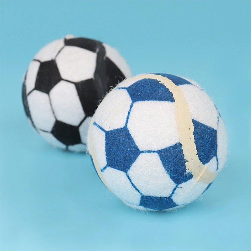 Hot Sell Pet Toy Bite Resistance Football Toy Ball Dog Molar Cute Round Shape Sounding Chew Toy Training Ball Pet Supplies