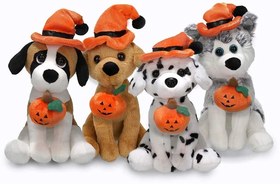 OEM Soft Stuffed Custom Halloween Festival Toy Plush Dolls Stuffed Soft Children Toys BSCI Sedex ISO9001