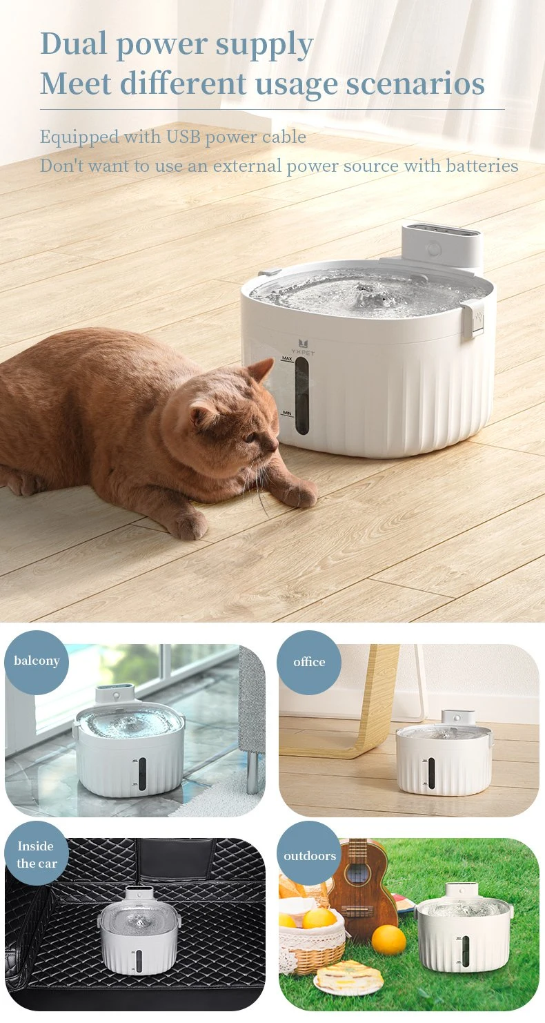 Cat Water Flowing Dog Water Unplugged Pet Supplies